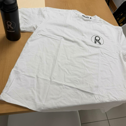 White F50 graphic T-shirt front