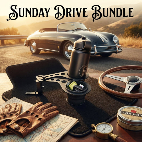 Sunday Drive bundle with Rinashi universal cup holder, FlexCup insert and extra plate