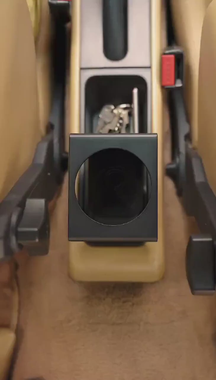 Porsche 964 and 993 center console cup holder installation video