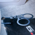 Additional 3-inch plate installed alongside main plate on seat rail mount