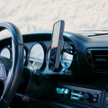 Rinashi classic 911 gauge mount phone holder with smartphone installed