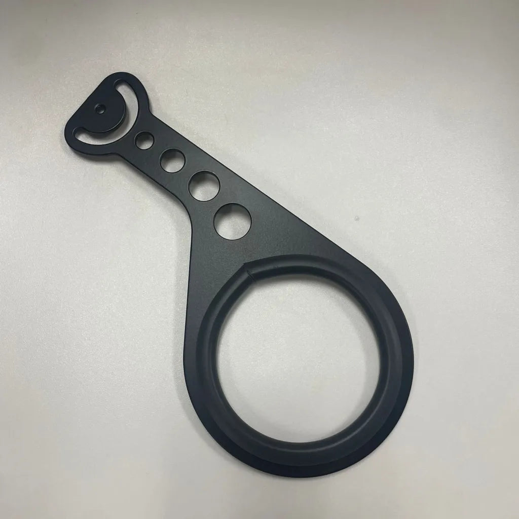 Rinashi top plate with rubber gasket installed around cup opening