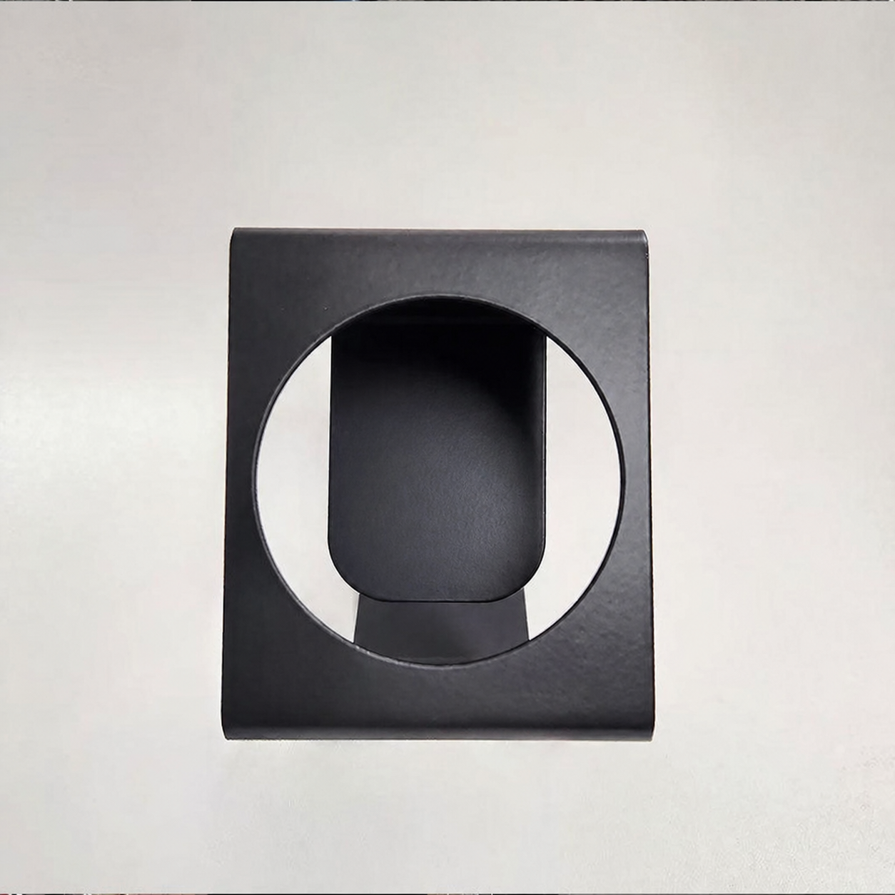 Porsche 964/993 cup holder top view with plain logo-free insert